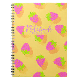 Strawberry Yellow Notebook