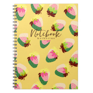 Strawberry Yellow Notebook