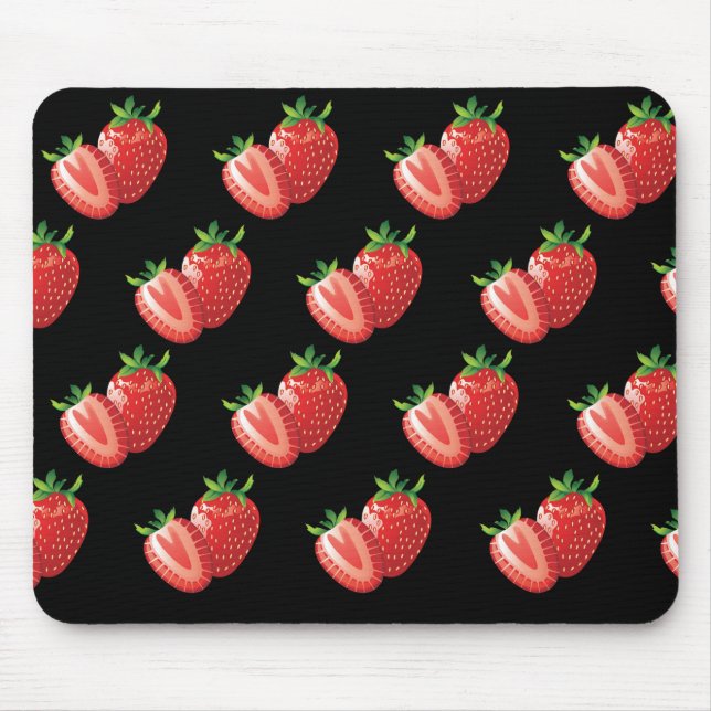 Strawberrys Mouse Mat (Front)
