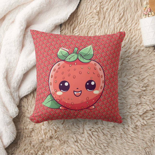 Strawbs Cushion (Blanket)