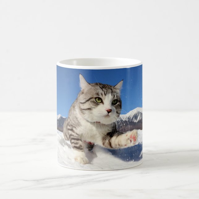 Stray cat Nyankichi! ] Coffee Mug (Center)