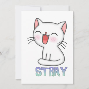 Stray Game - Stray - Stray Cat - Stray Cat Game! C Invitation