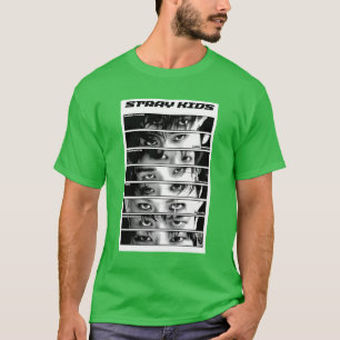 Stray is my family Stay SKZ members KPOP ot8 safe T-Shirt