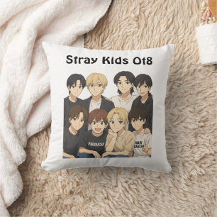Stray Kids Anime Graphic Cushion