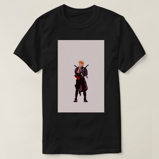Stray Kids DDU-DU-DDU-DU Felix Digital Illustratio T-Shirt (Design Front)