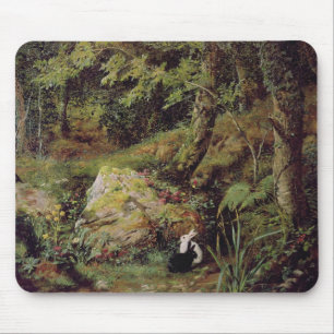 Stray rabbits mouse mat
