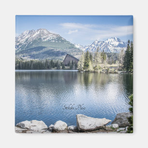 Strbske Pleso, High Tatras, Slovakia Metal Ornamen Magnet