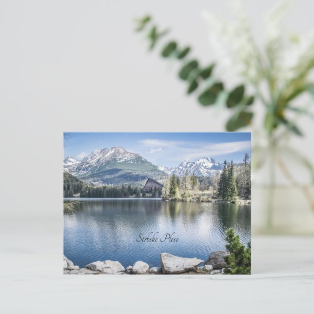Strbske Pleso, High Tatras, Slovakia Postcard (Standing Front)