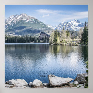 Strbske Pleso, High Tatras, Slovakia, Poster