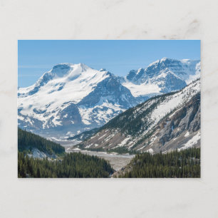 Stream along Icefields Parkway Highway 93 - Canada Postcard