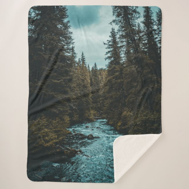 STREAM in the FORREST Sherpa Blanket (Front)