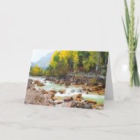 Stream in the Rocky mountains, Colorado