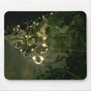 STREAM, INSECT AND SUNLIGHT AT PLAY MOUSE MAT