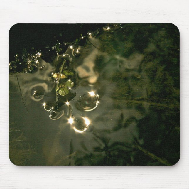 STREAM, INSECT AND SUNLIGHT AT PLAY MOUSE MAT (Front)