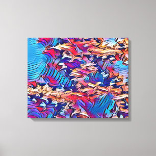 STREAM WATER CANVAS PRINT