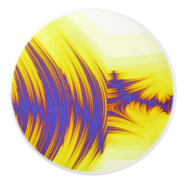 STREAM WATER CERAMIC KNOB (Front)