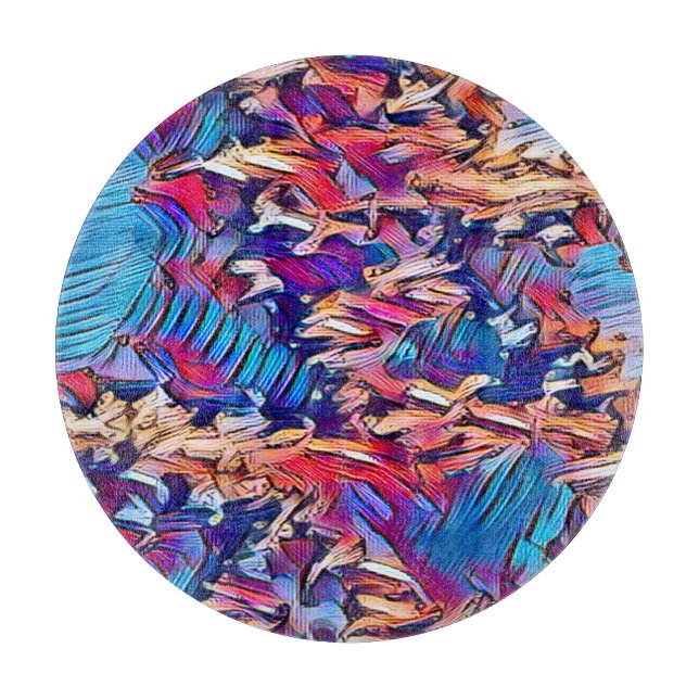 STREAM WATER   CUTTING BOARD (Front)