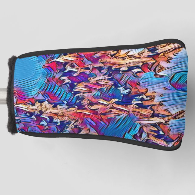 STREAM WATER   GOLF HEAD COVER (Front)