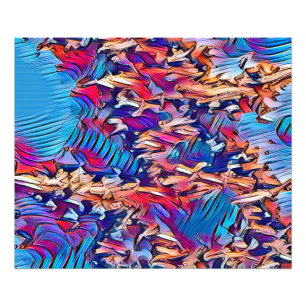 STREAM WATER PHOTO PRINT