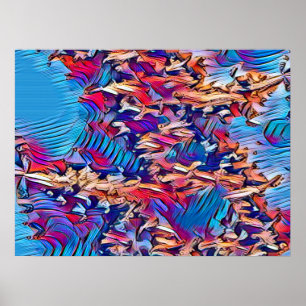 STREAM WATER POSTER
