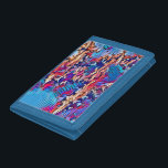 STREAM WATER   TRIFOLD WALLET<br><div class="desc">An art design of swirling stream water.</div>