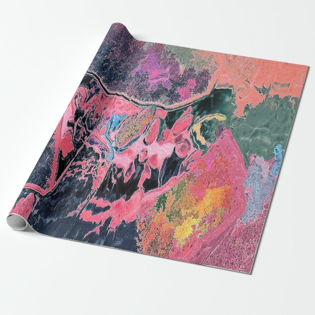 STREAM WATER  WRAPPING PAPER (Unrolled)
