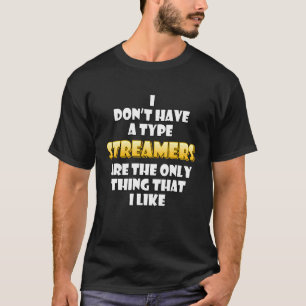Streamer Costume   Video Game Streamer Clip T-Shirt