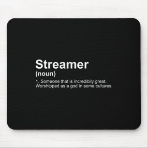 Streamer Live Steam Definition Mouse Mat