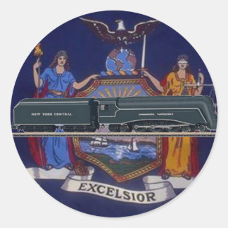 Streamlines Steam Locomotive J-2 Sticker