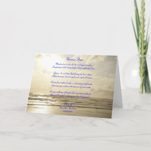 Streams From Greeting Card