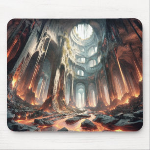 Streams of Lava Mouse Mat