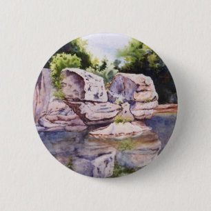Streams, Rivers and Lakes Button