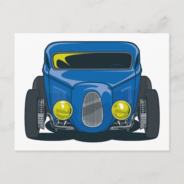 Streed Rod (Blue) Postcard (Front)