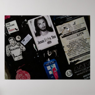 Street art and graffitti poster