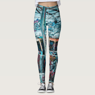 Street Art Graffiti Leggings