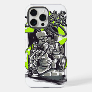 Street Art Hustle: The Money Maker iPhone 15 Pro Max Case