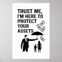 Street Art Insurance Poster – Modern Financial Pro