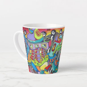 Street art / Mural Latte Mug