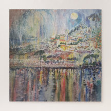 Street Art Painting Italy Faux Canvas Print