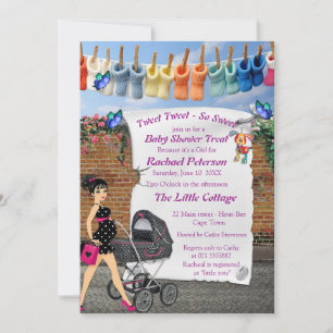 Street Art Polka-dot Happy Time Thank You Card