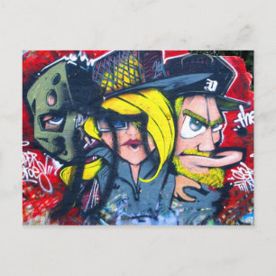 street ART Postcard
