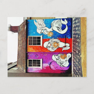 Street Art Postcard