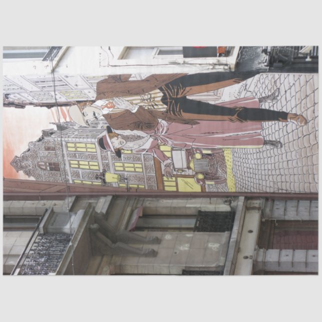 Street Art Urban 22 Decoupage Tissue Paper (Front)