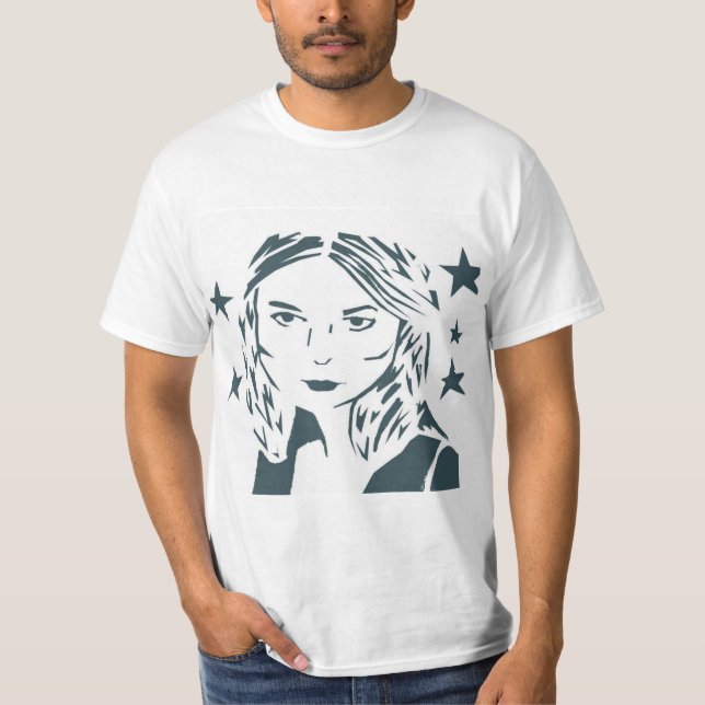 Street Art Woman Shirt (Front)