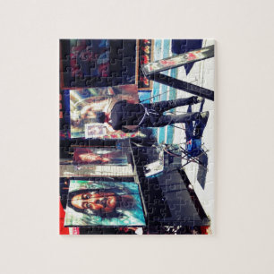 Street Artist Jigsaw Puzzle