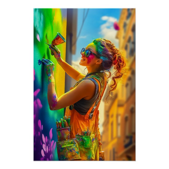 Street Artist Poster (Front)