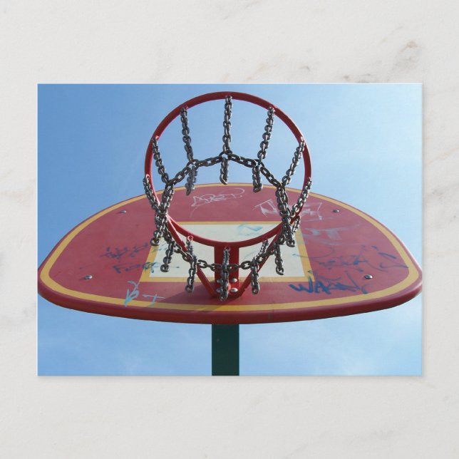 Street Basket Postcard (Front)