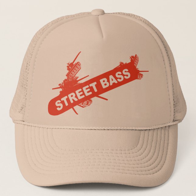 Street Bass Tan Tank Cap (Front)