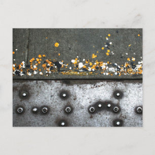 Street Braile Postcard