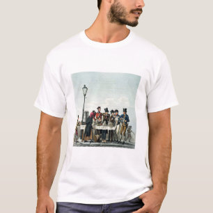 Street Breakfast engraved by G.Hunt, 1825 (engravi T-Shirt